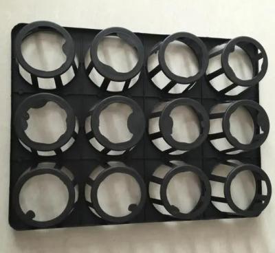 China Simple Convenient Plastic Pot Tray Tear Resistant Glazed for sale