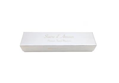 China Candy Color Clamshell Gift Box Macaron White Cardboard Packaging Gift Box Customized en venta