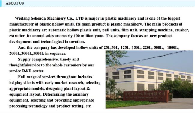 1000L 5 Layers Water tank Blow Moulding Machine