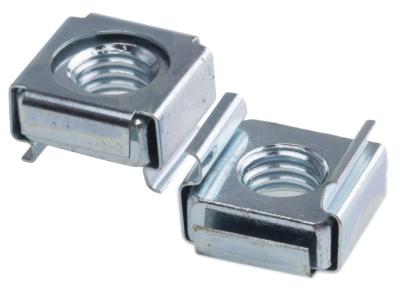 China Galvanized Stainless Steel Cage Nuts Standard 0.4 - 0.5mm Thickness M8 Captive Nut for sale