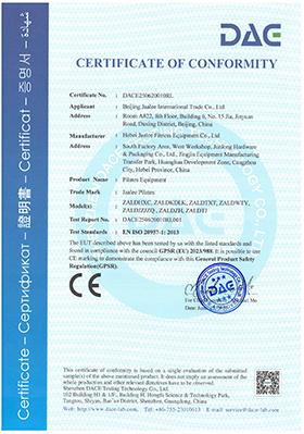CE Certificate