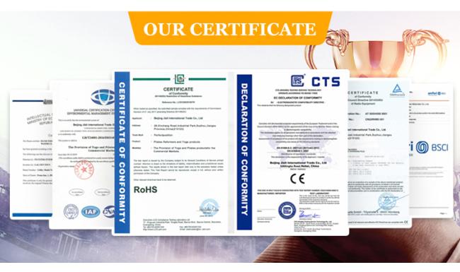 Jaalee industry certifications