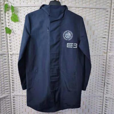 China Waterproof Navy Mens Hooded Jackets For Running / Hiking / Biking for sale