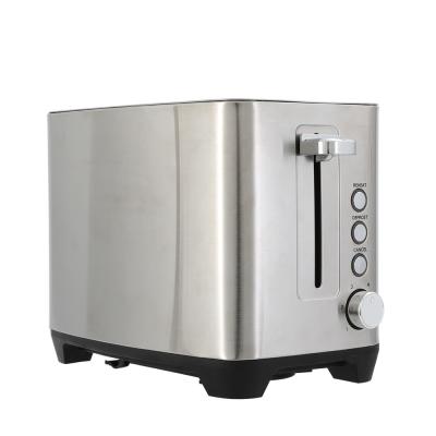 China 1000W Household Long Slot Toaster Stainless Steel 2 Slice 120V for sale