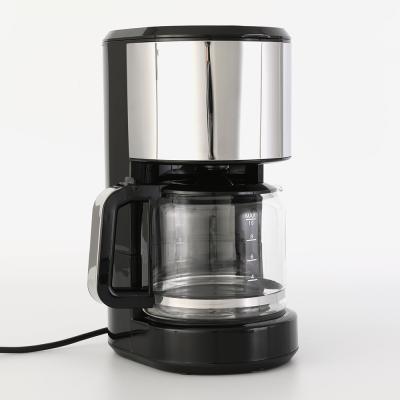 China GS Electric Drip Coffee Maker 1.25L Automatic Coffee Dripper With SS Decoration for sale