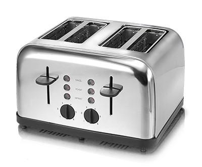 China Small Kitchen Appliances 4 Piece Toaster Bread Machine Defrost Function for sale