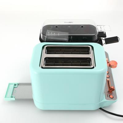 China Plastic SS Multifunction Breakfast Machine Sandwich Toaster 120V for sale