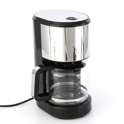China 10 Cups Electric Drip Coffee Machine Stainless Steel 1000w With Keep Warm Function en venta