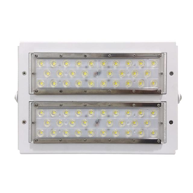 High Power 100W LED Modular Flood Light Aluminum Housing For Warehouse Lighting 3000-6500K 4