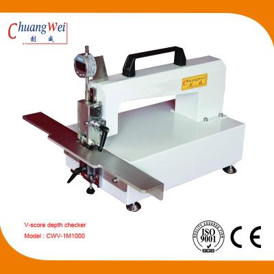 China V - Score Depth Checker Tube Cutting Machine With High Precision Measuring Scale for sale