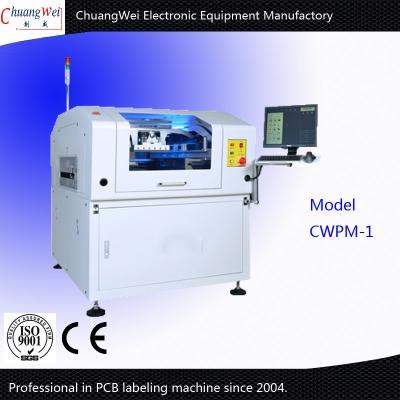 Китай Код штриховой маркировки присоединения машины для прикрепления этикеток стикера доски PCB или 2D ярлык кода продается