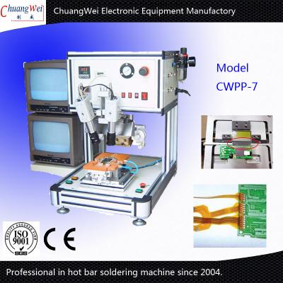 China 62kg Two Microscope Heat Welding Machine LCD Soldering To PCB 590x640x620mm for sale