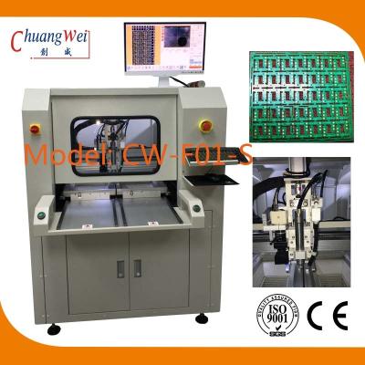 China Roteamento de Windows mordido secionando o cortador gêmeo da tesoura do PWB da máquina do conjunto do PWB da tabela à venda