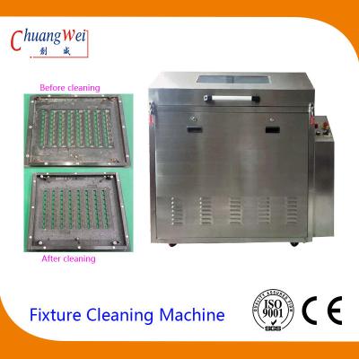 China La máquina limpia y de Rinse Wave Solder Pallet Washing gira control del procedimiento del PLC del espray en venta