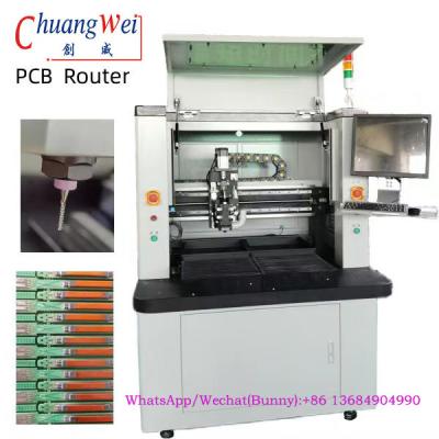 China PCB Depanelizer System Off-line CNC PCB Router Separator for SMT for sale