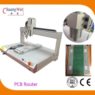 Chine Machine de routeur de carte PCB de carte PCB Depaneling avec 500mm/s réduisant le prix bon marché de vitesse à vendre