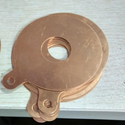 中国 超音波清浄および溶接のトランスデューサーを作るための銅の電極の切れの圧電気の要素 販売のため
