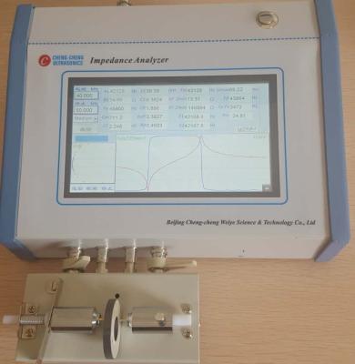 China Cerámica de prueba del transductor de la alta exactitud 1mhz del analizador ultrasónico de la impedancia en venta