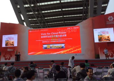 China 10mm RGB Outdoor LED Video Wall Advertising LED Display Waterproof 32 dots x 16 dots for sale
