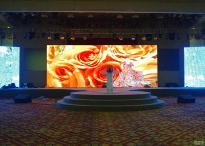 China pantalla LED de aluminio de fundición a presión a troquel 4m m a todo color interior del gabinete de 512m m x de 512m m HD en venta