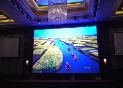 China P5 Full Color IP43 SMD indoor LED video wall  1800CD Brightness Automatically for sale