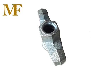 China Aluminum Template Concrete Formwork Tie Rod with Wing Nut Sliver Color for sale