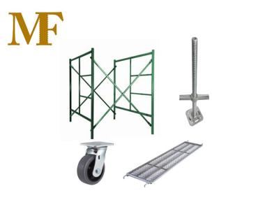 China Q235 Scaffold Frame System Accessories Jack Base Walkthough Scaffold Ladder Clamp for sale