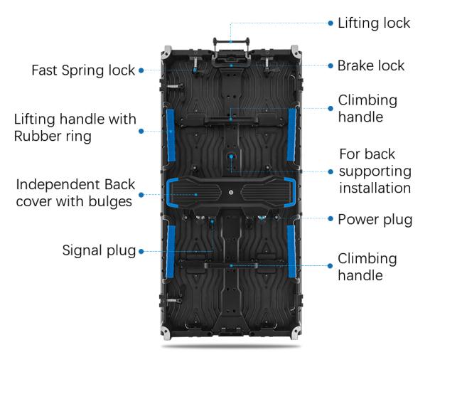 outdoor rental led screen