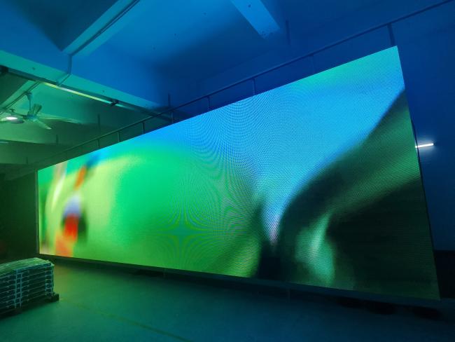 X Series rental LED display showing high brightness and flicker-free performance under stage lighting