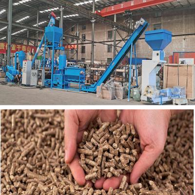 China 500kg/H Wood Pellet Production Line 300kg/H Biomass Pellet Production Equipment for sale