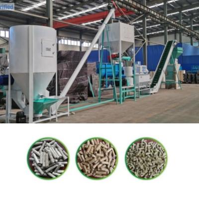 China Poultry Feed Pellet Making Machine Feed Pellet Production Line Chicken Feed Pellet Making Machine for sale
