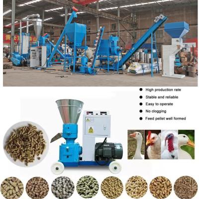 China Scientific Formulated Pellet Feed Production Line for Healthy & Rapid Cattle & Sheep Growth for sale