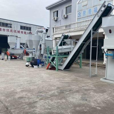 China 132kw Biomass Pellet Production Line 2-12mm Wood Chip Pellet Mill for sale