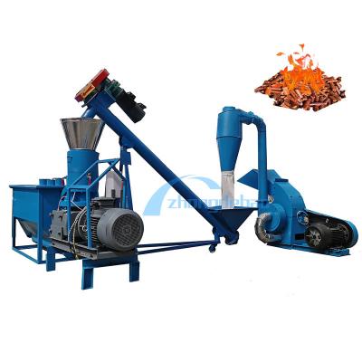 China 300kg/H Wood Stove Pellet Making Machine Biomass Home Pellet Machine for sale