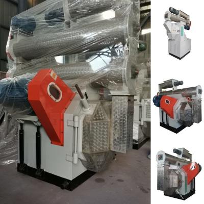 China 1-5 Tons/H Horizontal Pellet Mill Ring Die Chicken Feed Manufacturing Machine for sale
