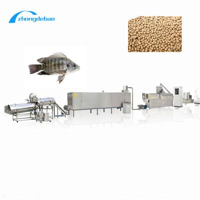 China 500KG/H Floating Fish Feed Production Line Ornamental Fish Food Extruder CE for sale