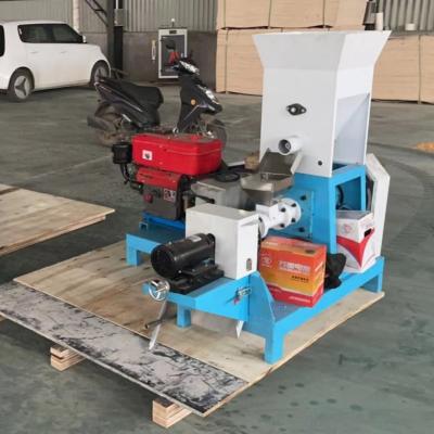 China 5.5-160KW Diesel Fish Feed Pellet Mill Shrimp  Fish Feed Floating Pellet Machine for sale