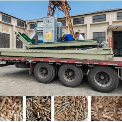 China CE Biomass Pellet Production Line Big Wood Log Biomass Pellet Mill Machine for sale