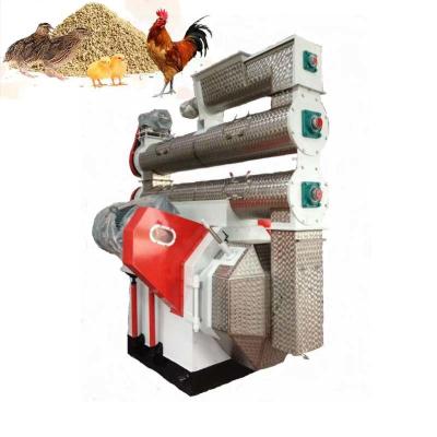 China 3-5 T / H Chicken Feed Pellet Mill Poultry Duck Fish Shrimp Feed Making Machine en venta