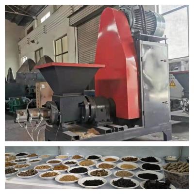 China 50mm Biomass Briquettes Manufacturing Machine 500kg/H Sugarcane Bagasse Briquette Machine for sale