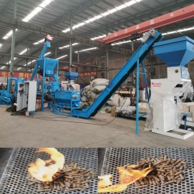 China Biofuel Biomass Wood Pellet Making Machine 10mm Wood Chip Pellet Mill For Furniture for sale