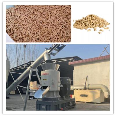 China 22-55KW Industrial Wood Pellet Mill Overload Protection Wood Pellet Making Machine for sale