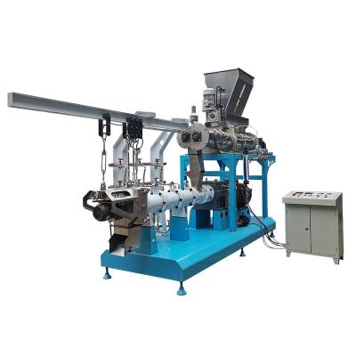 China Koi feed production line and ornamental floating feed extruder production line for sale