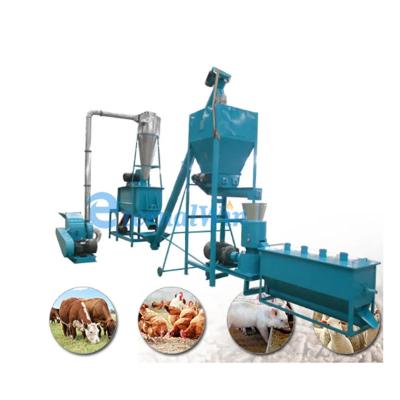 China Automatic 1 Feed Pellet Maker 7.5-30kw Crushing Mixing Pelleting for sale
