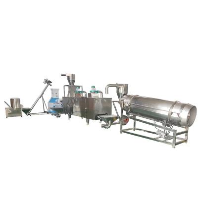 China 1-2t/H Capacity Floating Feed Production Line With φ60-φ175mm Screw Diameter for sale