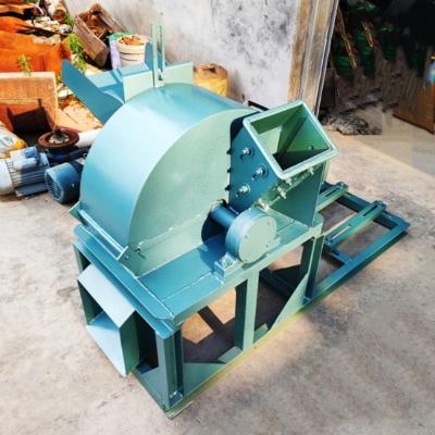 China 1-3T 37KW Waste Wood Crusher Wood Chips Biomass Particle Bark Sawdust Crusher en venta