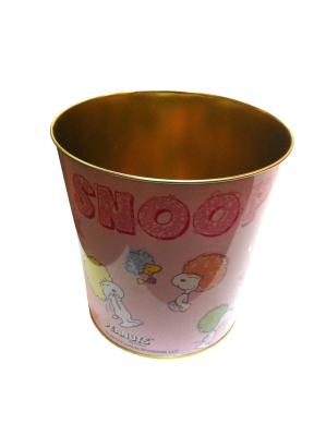 China Metal Tin Plate Round Bucket For Gift Packaging , Thickness 0.23mm for sale