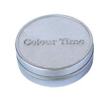 China Color Time Embossing Mini Tin Cans Diameter 60 x 20hmm , Round Tin Container for sale