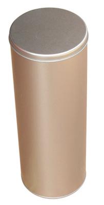 China Coffee Tin Canister For Coffee Tea Packaging , Sliver Tin Tea Container With Cover for sale