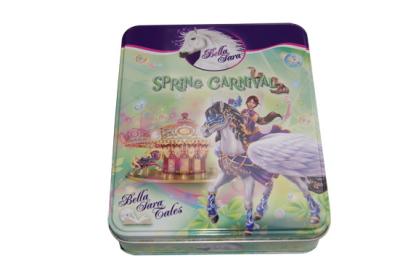China Spring Canival Empty Gift Tins for sale